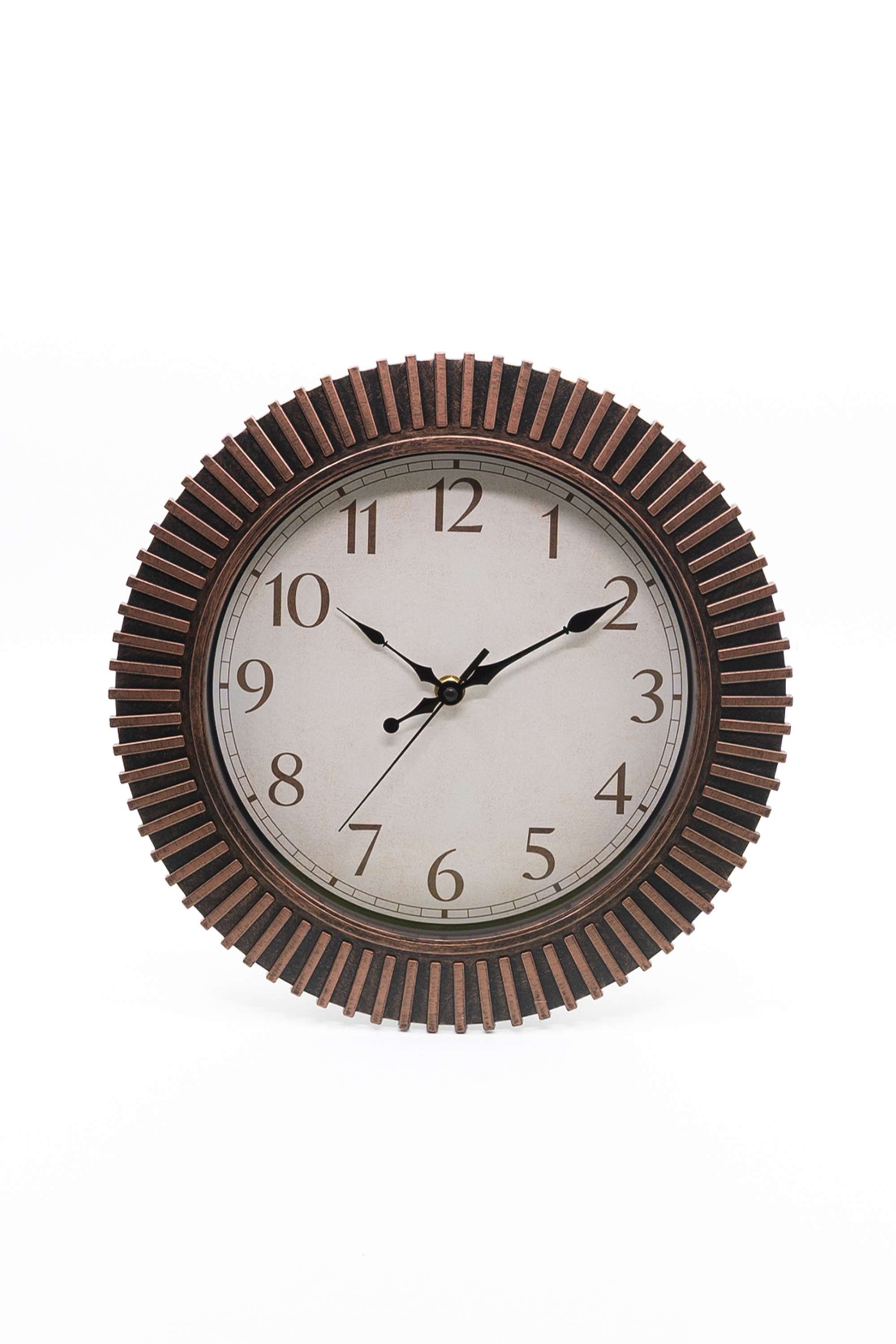 Kaizen-plastic-rib-wall-clock-antique-30x30