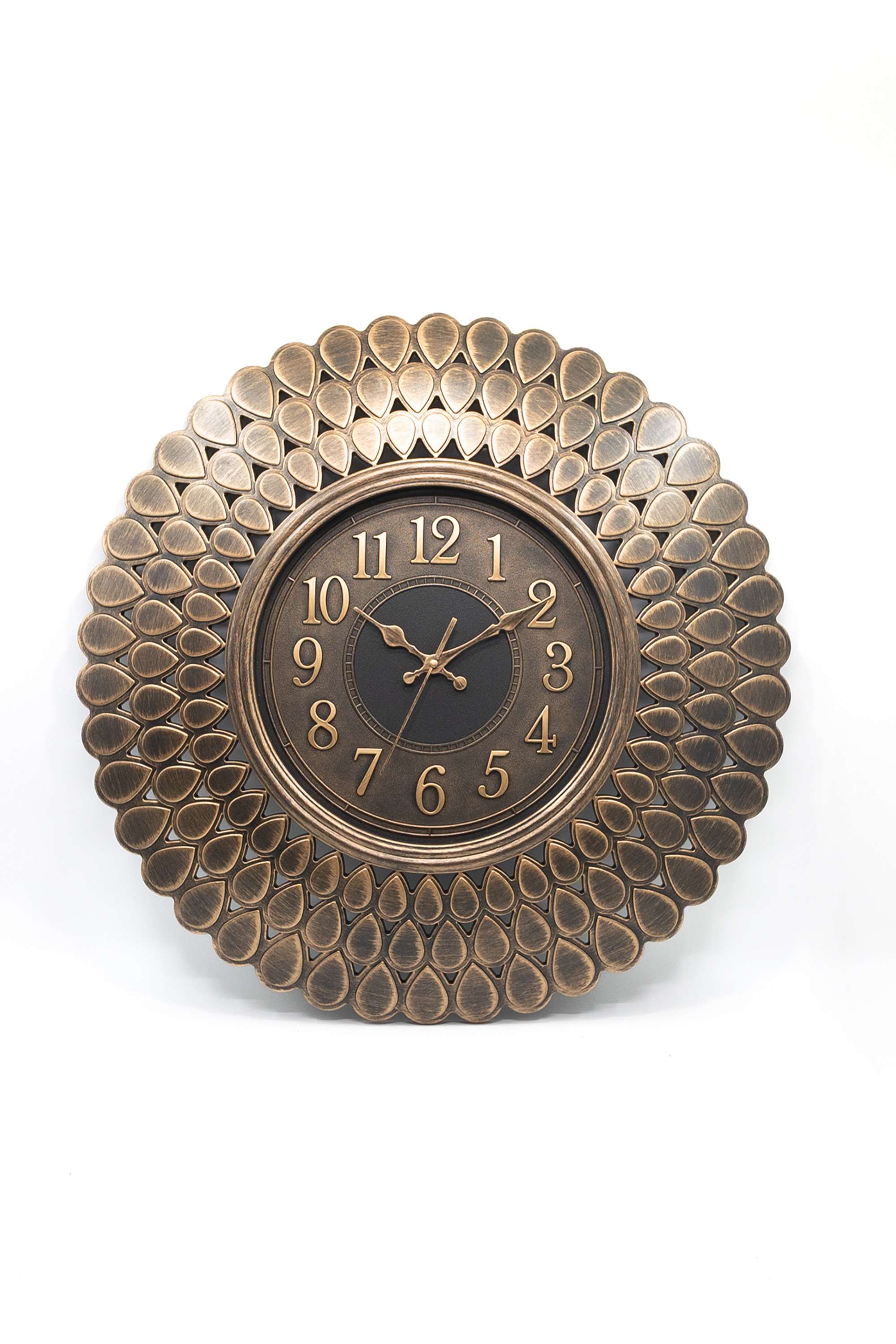 Kaizen-drop-panel-plastic-wall-clock-antique-60x60