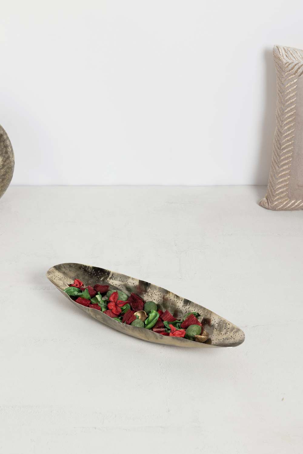Modern-Luxe-siesta-antique-organic-platter-gold-40-cm