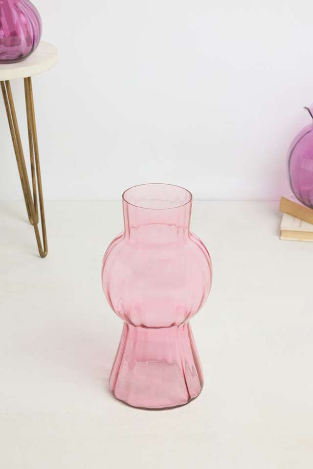 Poetic-Opulance-Aria-Glass-Rib-Sphere-Tall-Vase-32-Cm