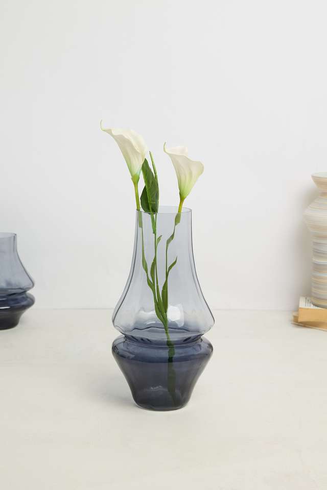 Modern-Luxe-Aria-Hour-Glass-Grey-Vase-34-Cm