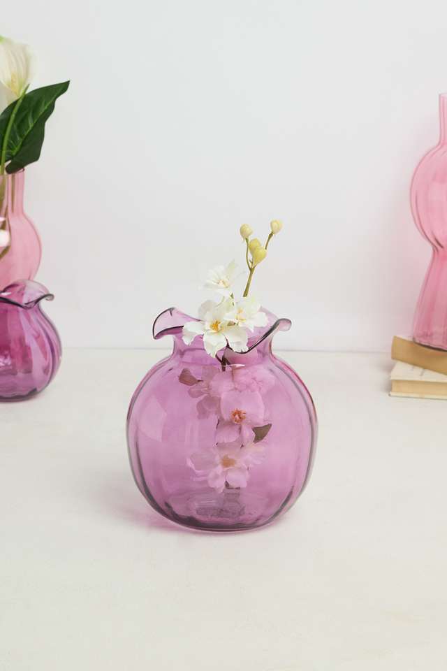 Poetic-Opulance-Aria-Floral-Sphere-Glass-Vase-Purple-18-Cm