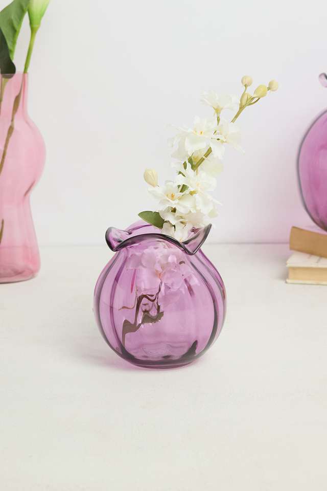 Poetic-Opulance-Aria-Floral-Sphere-Glass-Vase-Purple-12-Cm