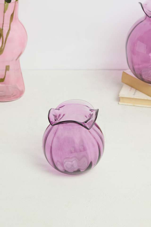 Poetic-Opulance-Aria-Floral-Sphere-Glass-Vase-Purple-12-Cm