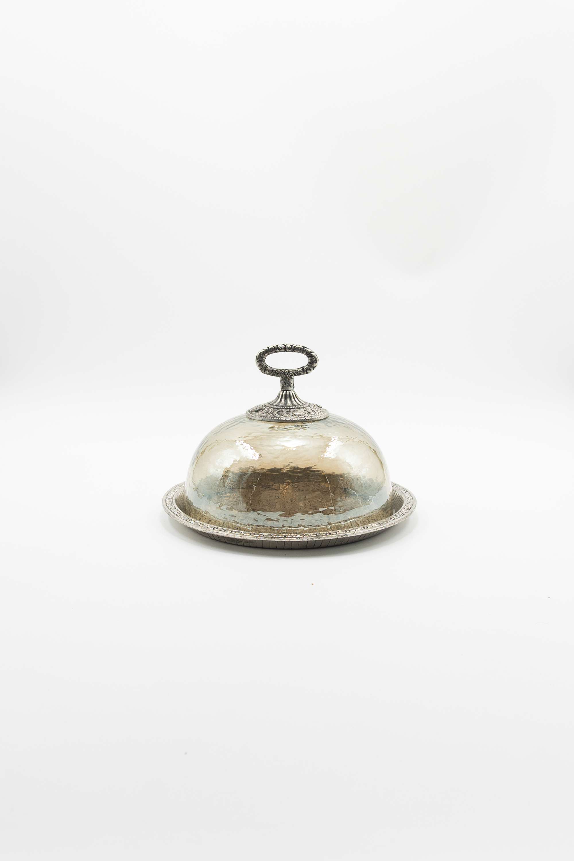 Global-Indian-Nora-Metal-Lusture-Platter-Gold-22Cm