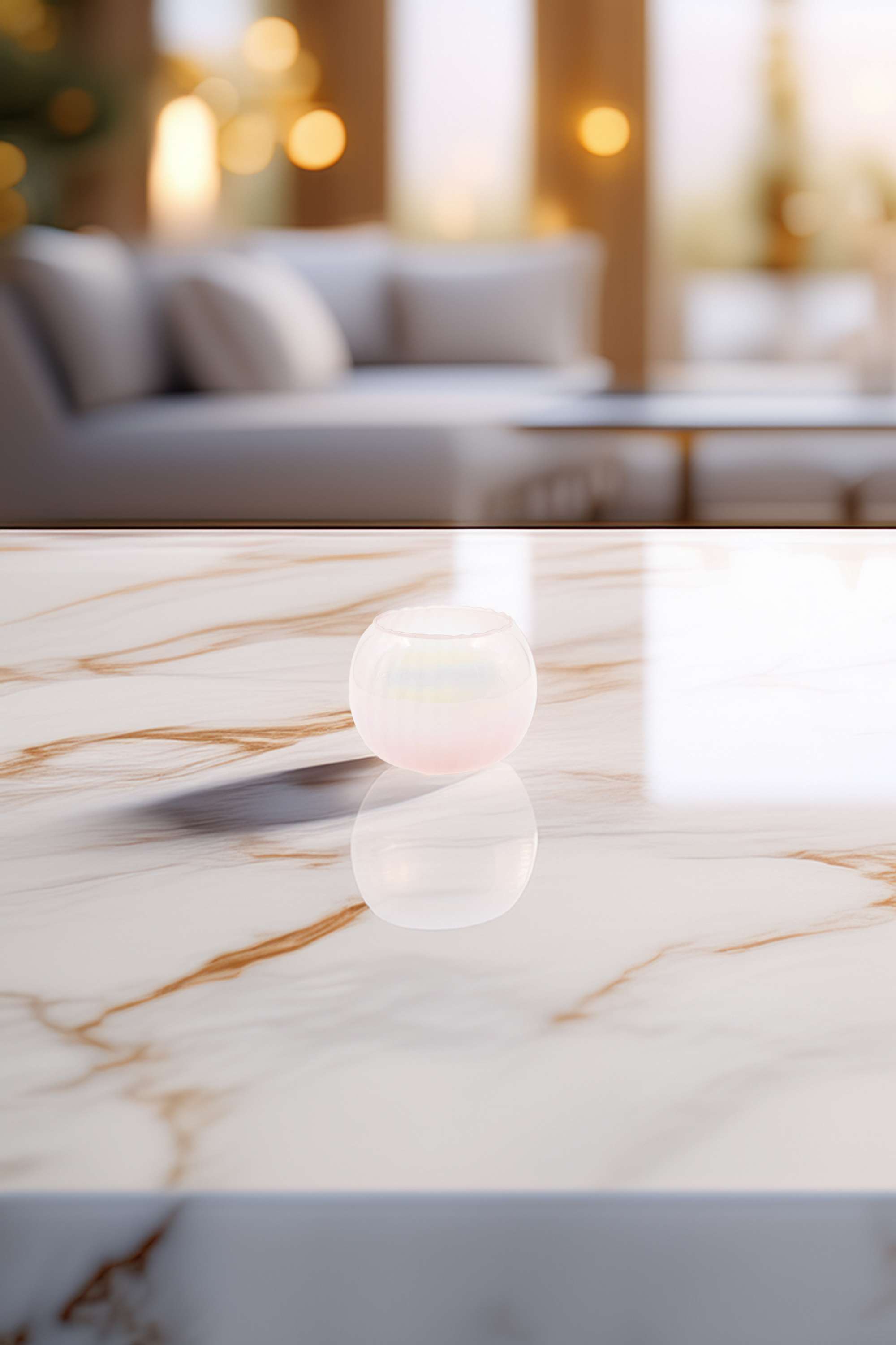 Poetic-Opulance-Nora-Glass-Sphere-Lusture-Candle-Holder-Pink-10Cm