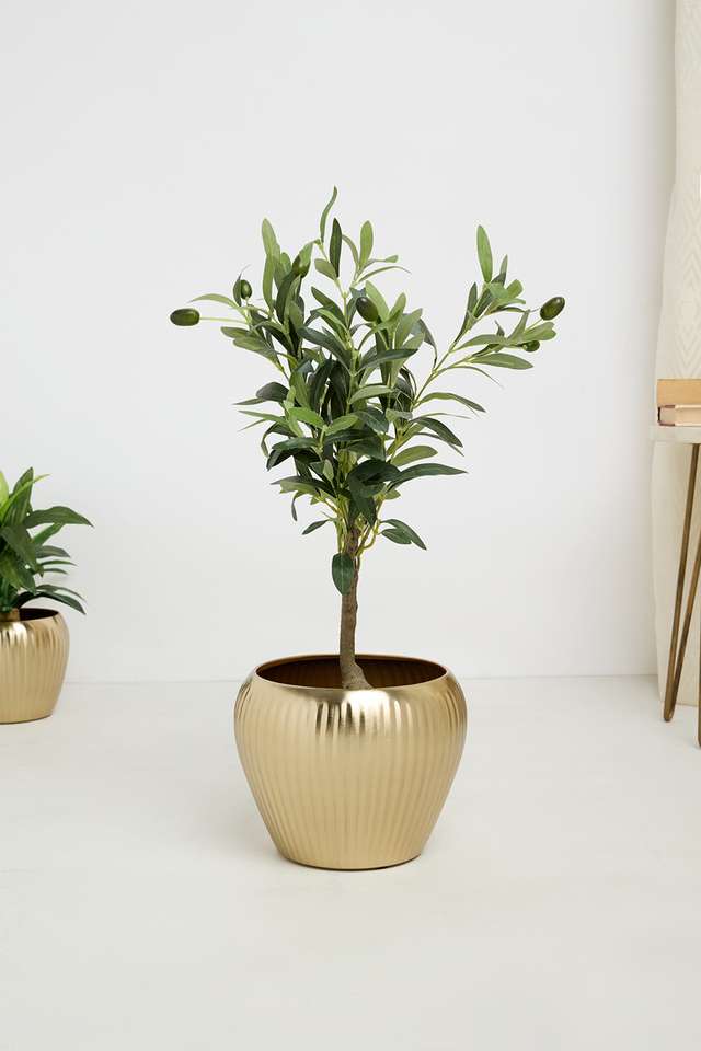 Aspen-Indie-Gloss-Ribbed-Planter-17Cm