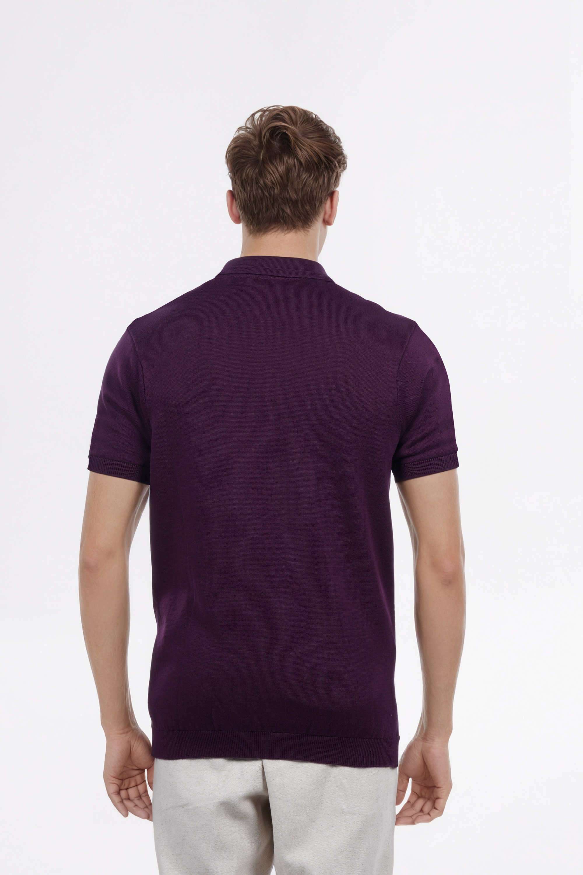 Solid-Cotton-Regular-Fit-Men-Polo-T-Shirt