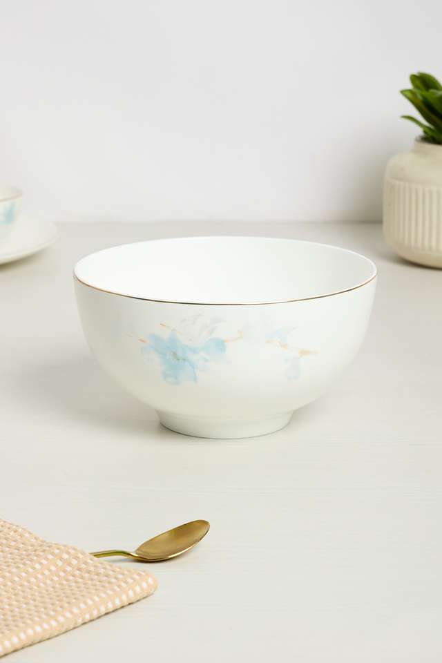 Po-Azure-Finebone-Wht-Serving-Bowl-20-cm