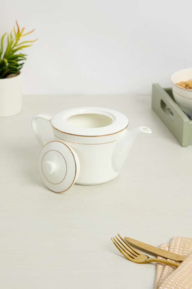 Cg-Adorne-Finebone-Wht-Tea-Pot-700-ml