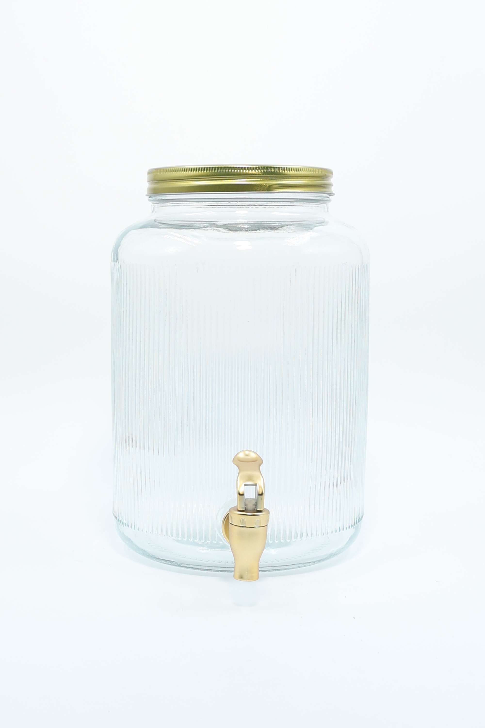 Essential-Fluted-Glass-Clr-Dispenser-4L
