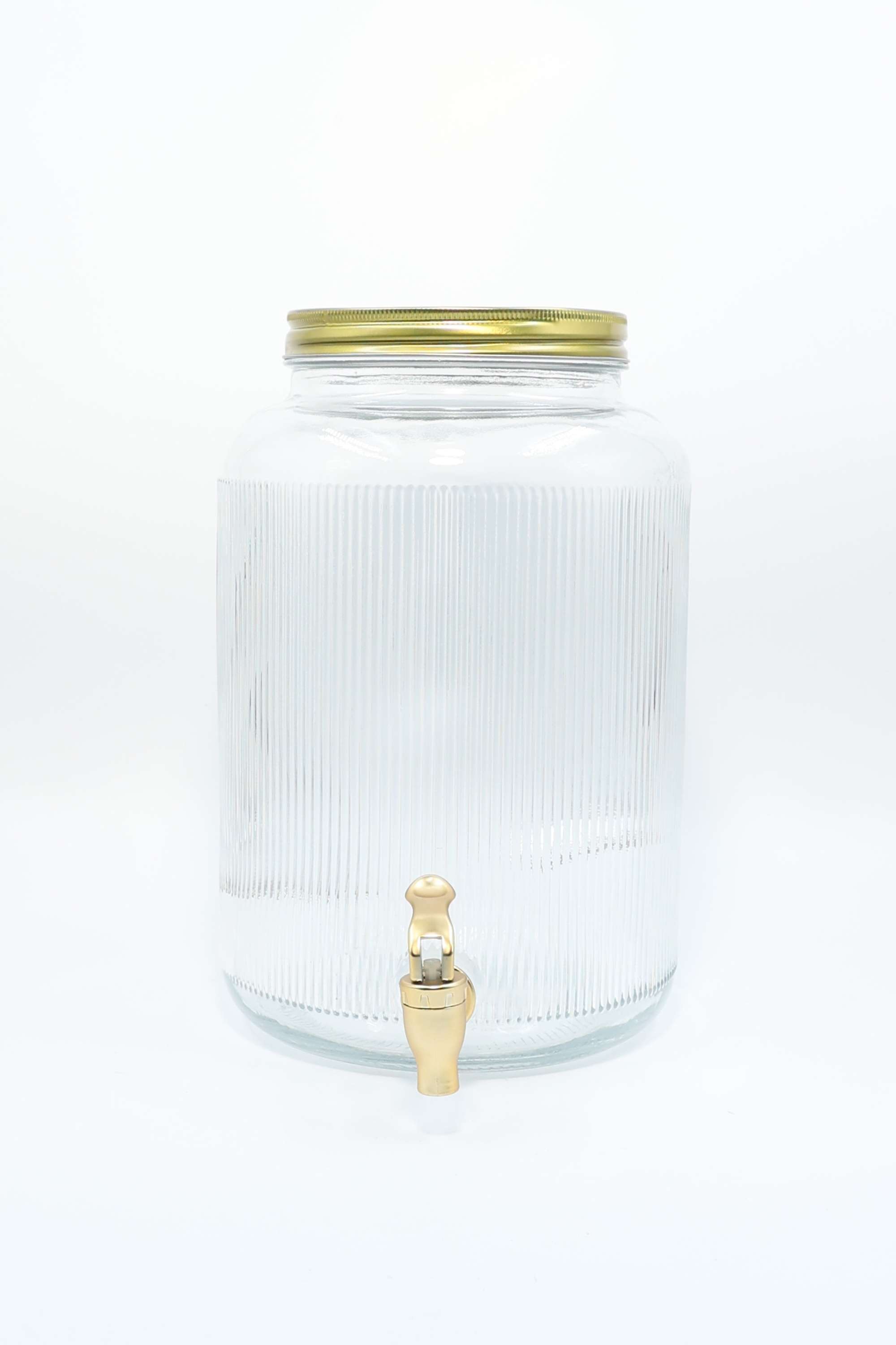 Essential-Fluted-Glass-Clr-Dispenser-8L