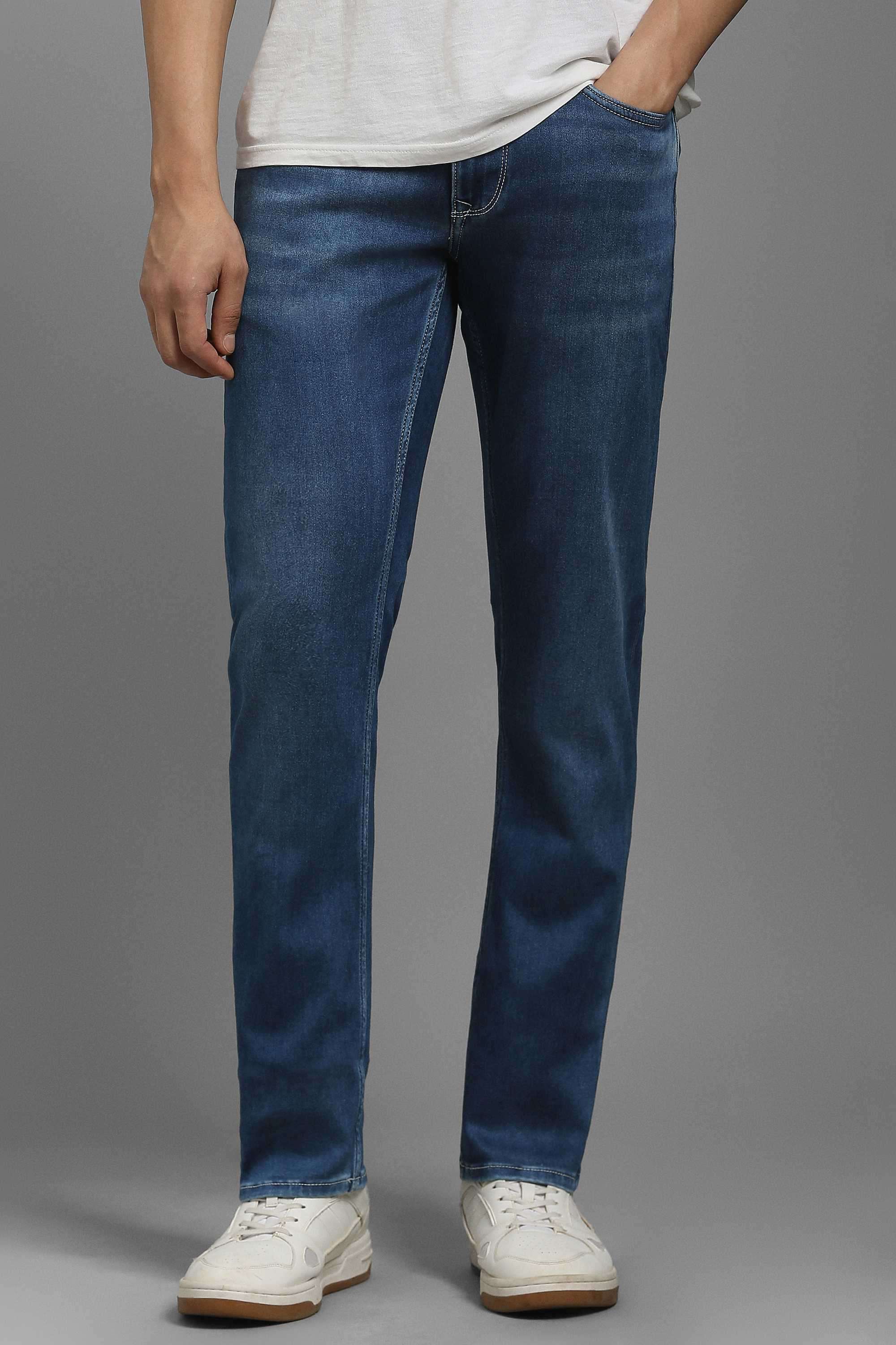 Light-Wash-Cotton-Slim-Fit-Men-s-Jeans