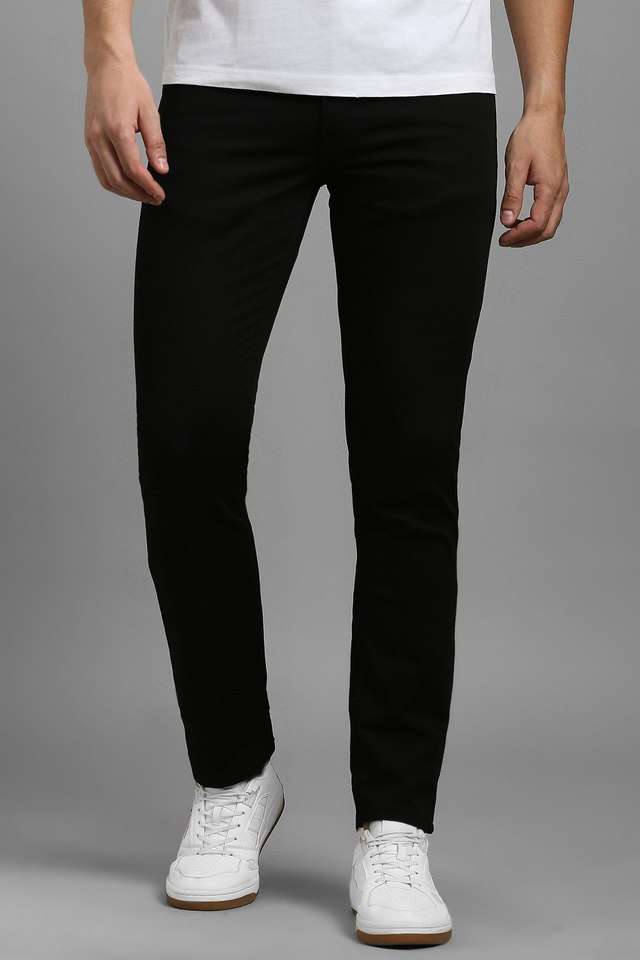 Low-Rise-Blended-Fabric-Slim-Fit-Men-s-Jeans