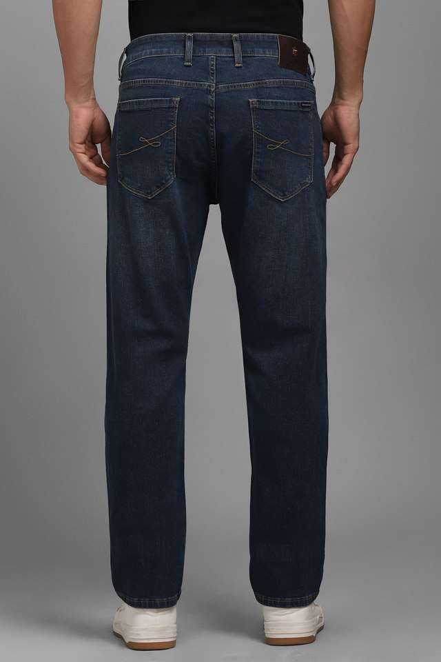 Light-Wash-Blended-Fabric-Regular-Fit-Men-s-Jeans