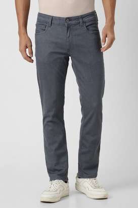 Light-Wash-Blended-Fabric-Regular-Fit-Men-s-Jeans