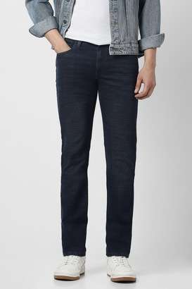 Light-Wash-Blended-Fabric-Regular-Fit-Men-s-Jeans