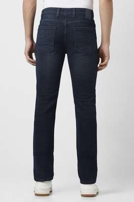 Light-Wash-Blended-Fabric-Regular-Fit-Men-s-Jeans