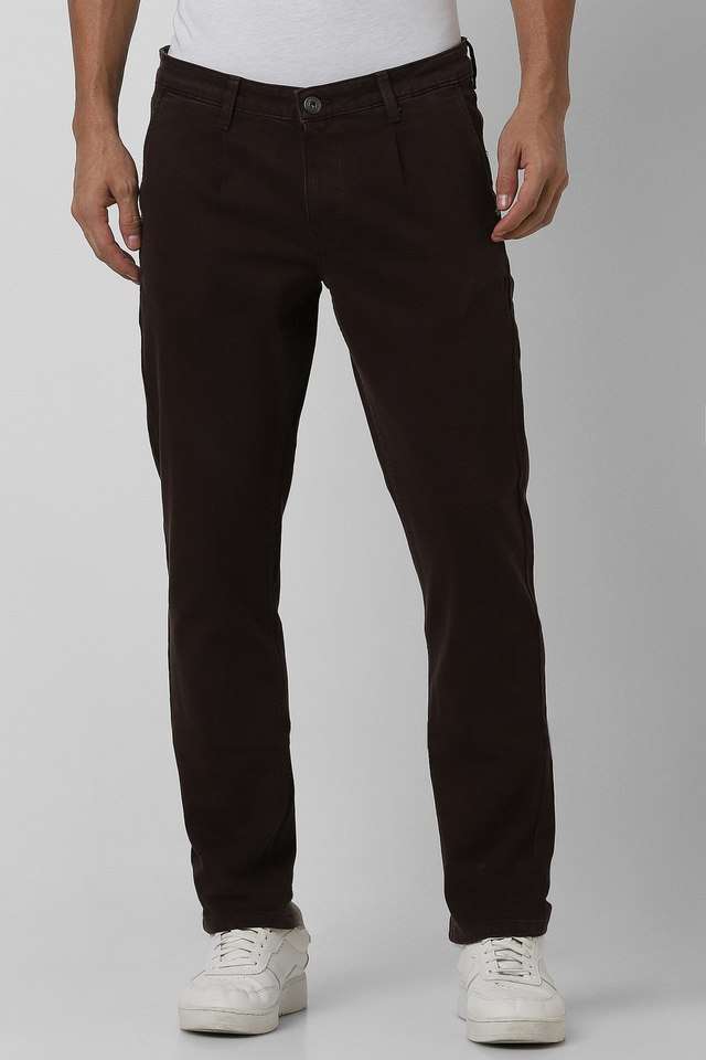 Solid-Cotton-Blend-Regular-Fit-Men-s-Jeans