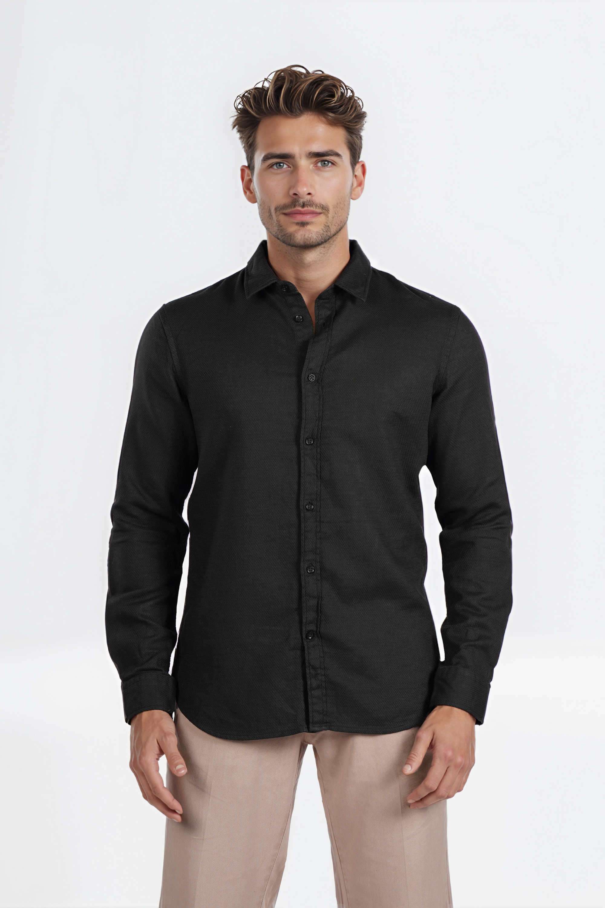 Light-Wash-Cotton-Regular-Fit-Men-s-Jeans