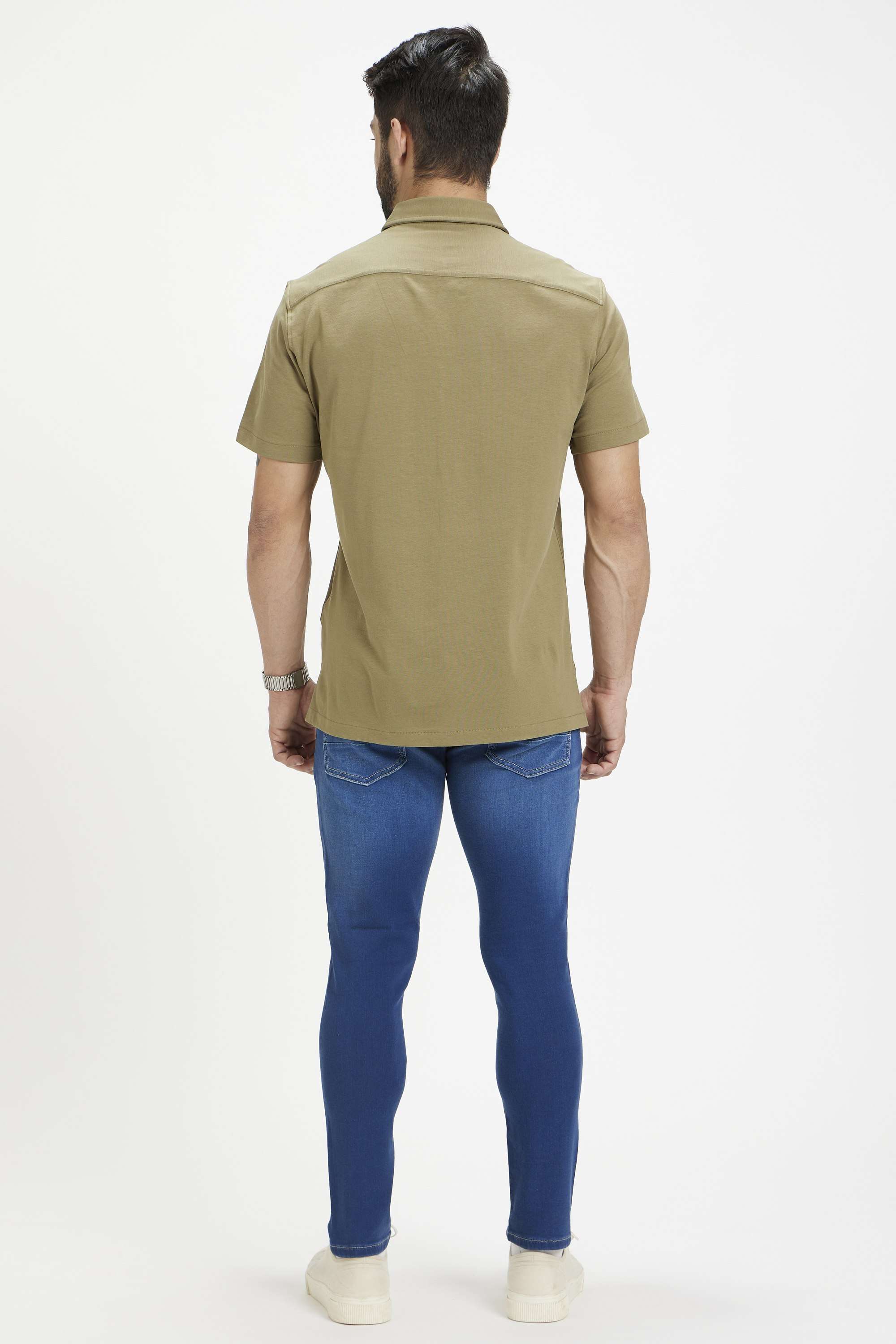 Light-Wash-Cotton-Super-Skinny-Fit-Men-s-Jeans