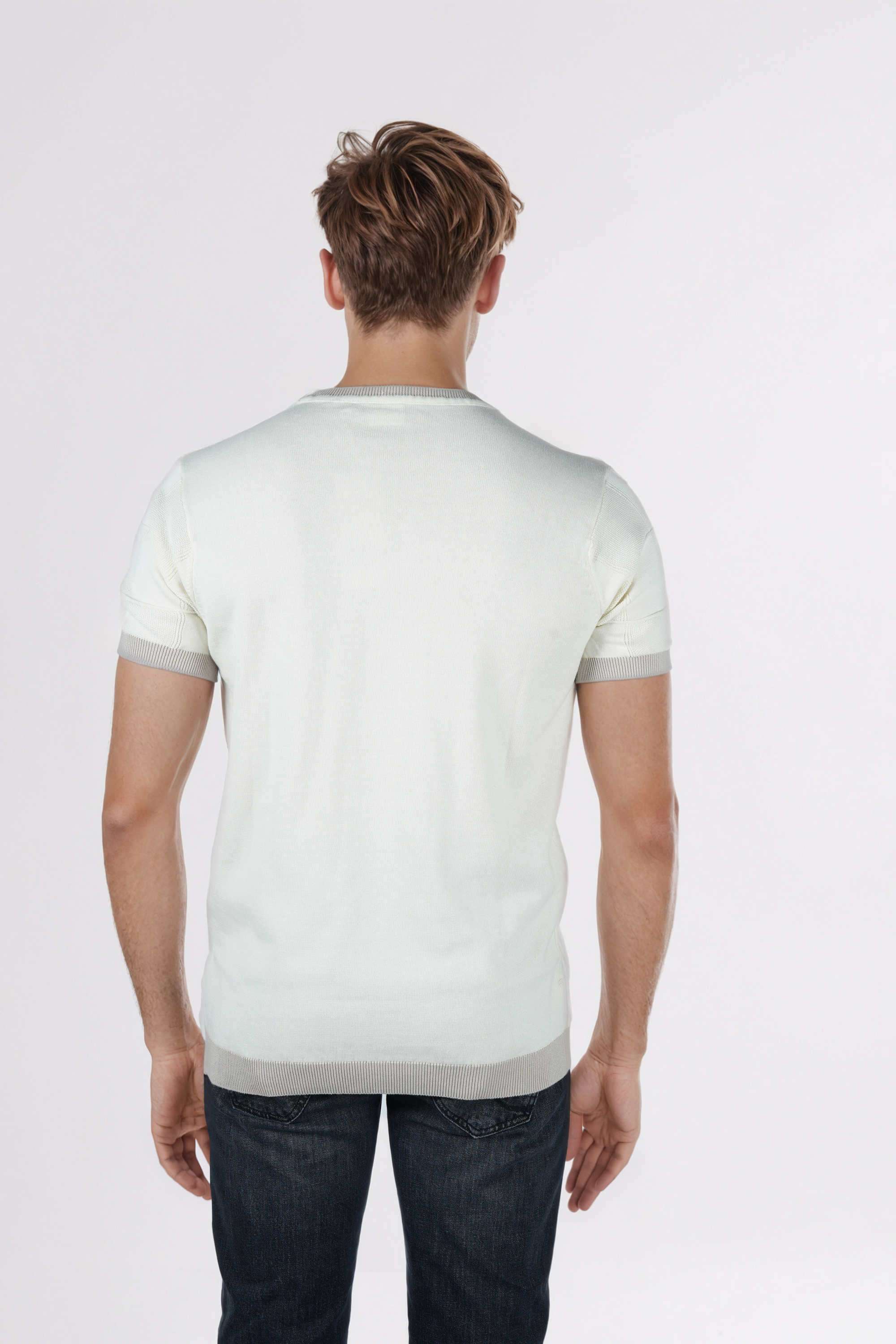 Structured-Cotton-Round-Neck-Men-s-T-Shirt