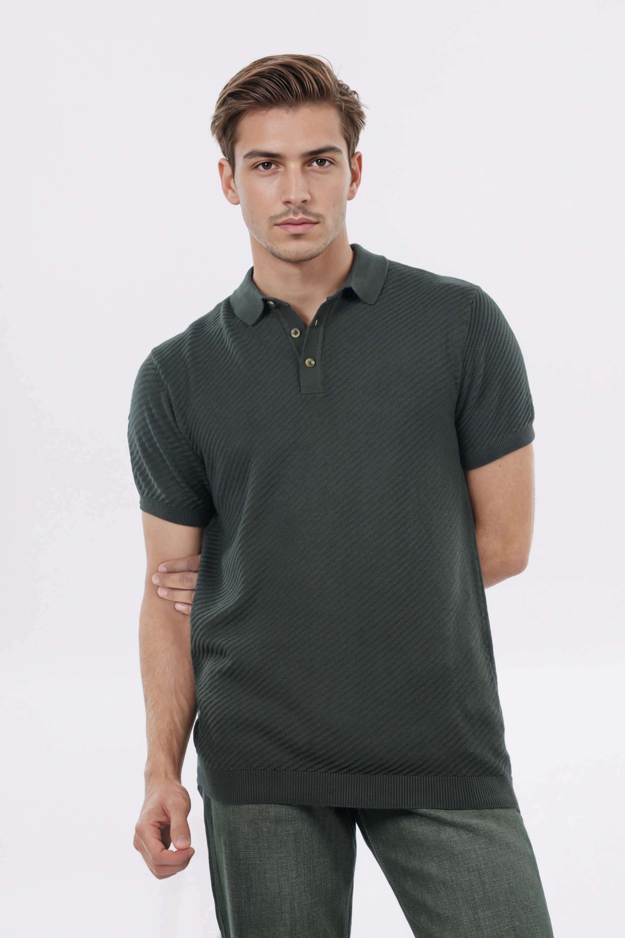 Solid-Cotton-Regular-Fit-Men-Polo-T-Shirt