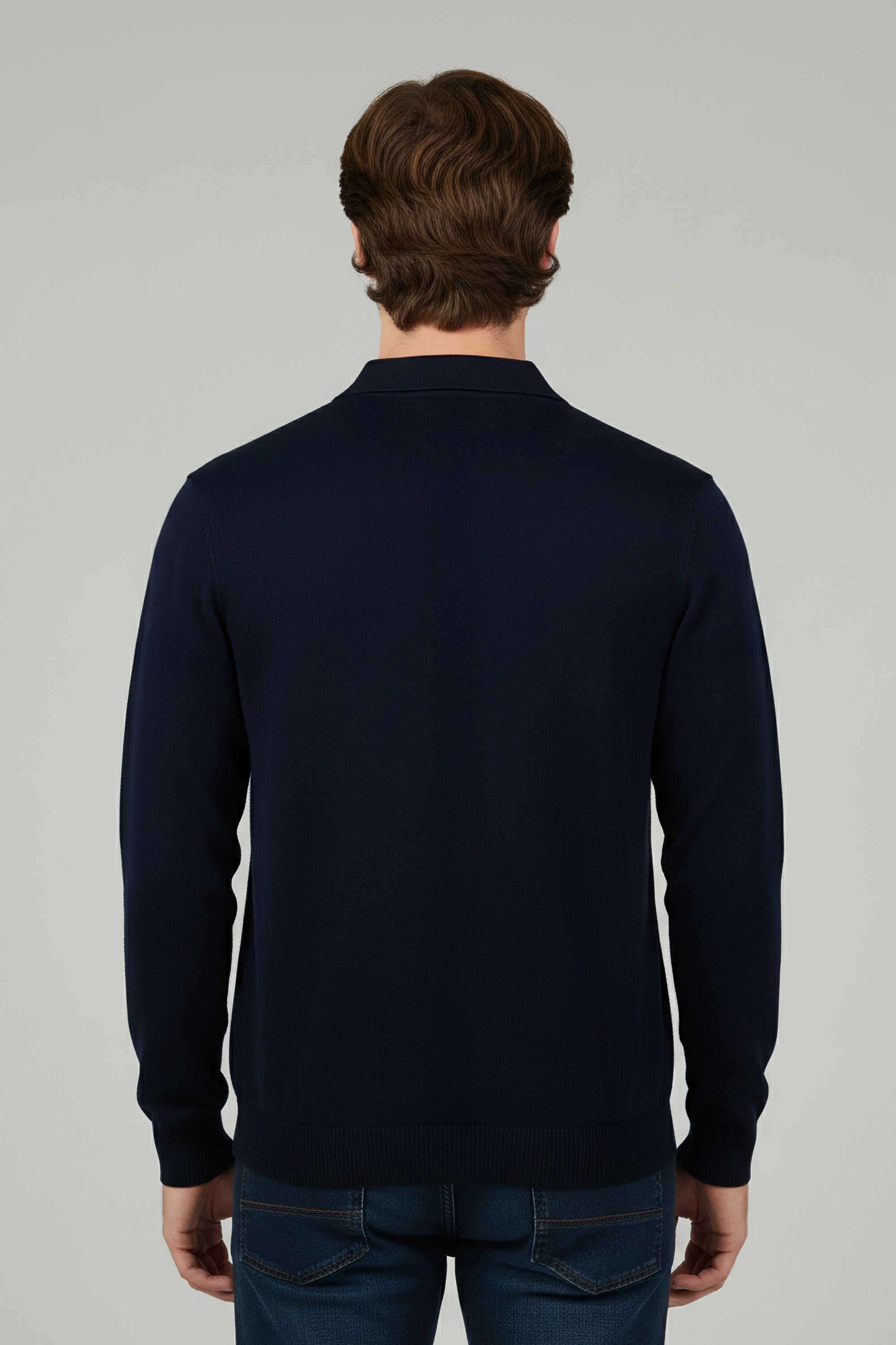 Stripes-Cotton-Regular-Fit-Men-Polo-T-Shirt