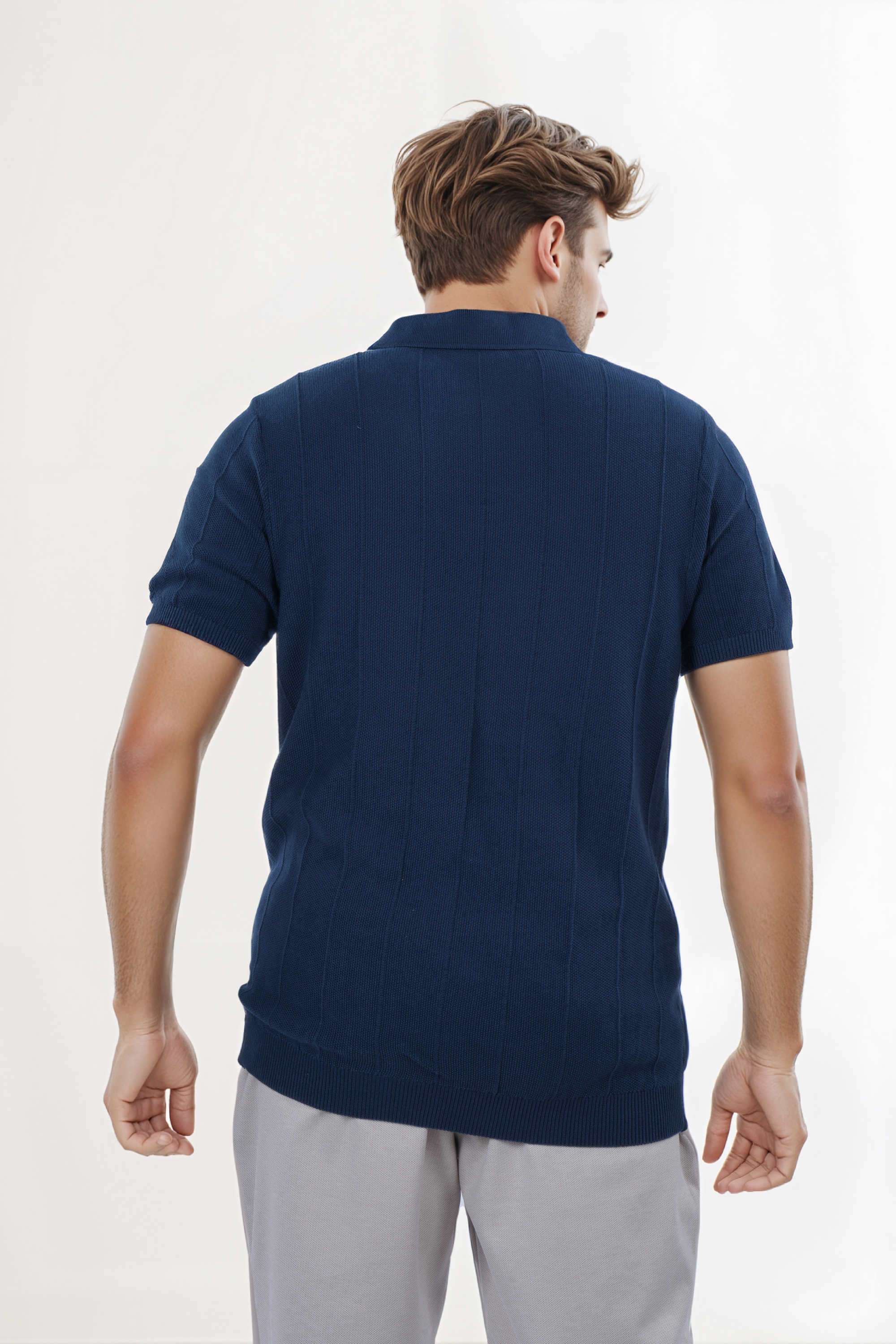 Solid-Cotton-Regular-Fit-Men-Polo-T-Shirt