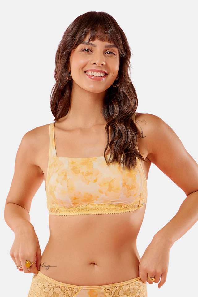 F151-Non-Wired-Fixed-Strap-Lightly-Padded-Women-s-Bralette