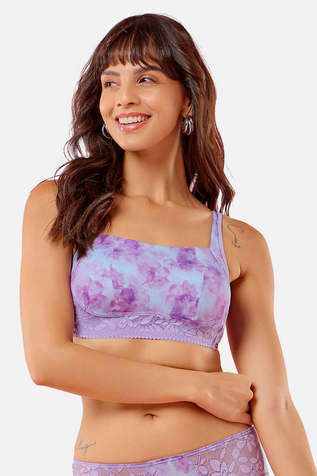F151-Non-Wired-Fixed-Strap-Lightly-Padded-Women-s-Bralette