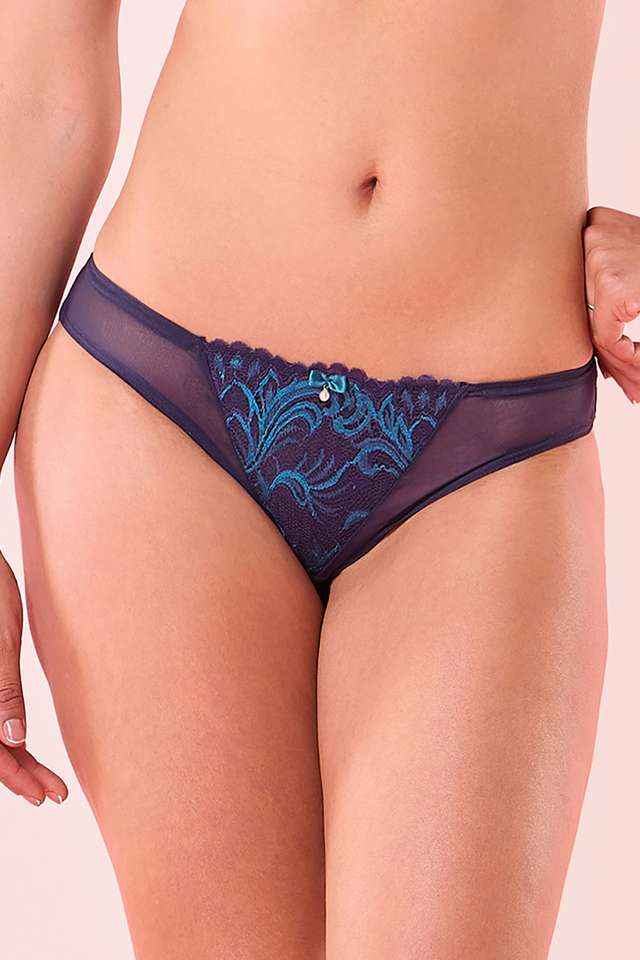 P193-Nylon-Women-s-Bikini-Aqua-Swirl-Pack-of-1