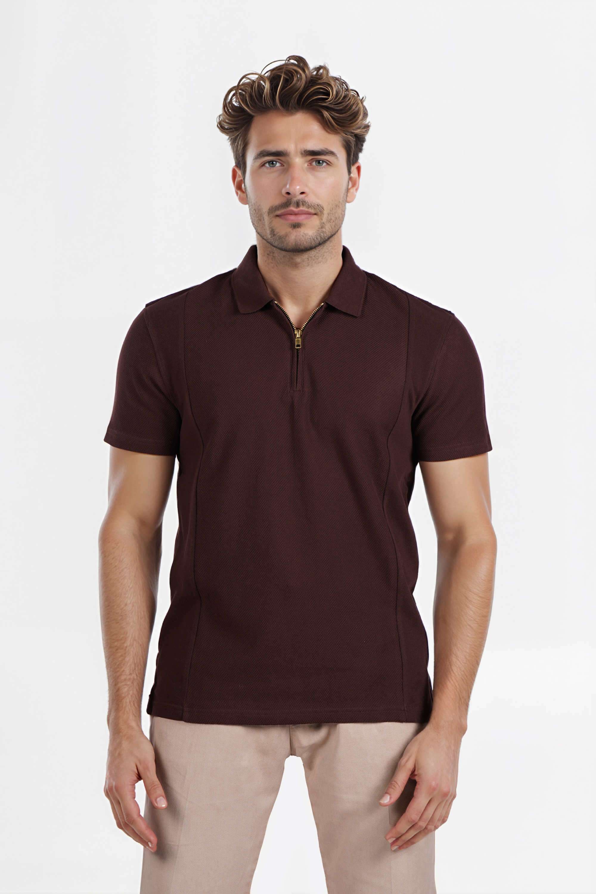 Solid-Cotton-Regular-Fit-Men-Polo-T-Shirt