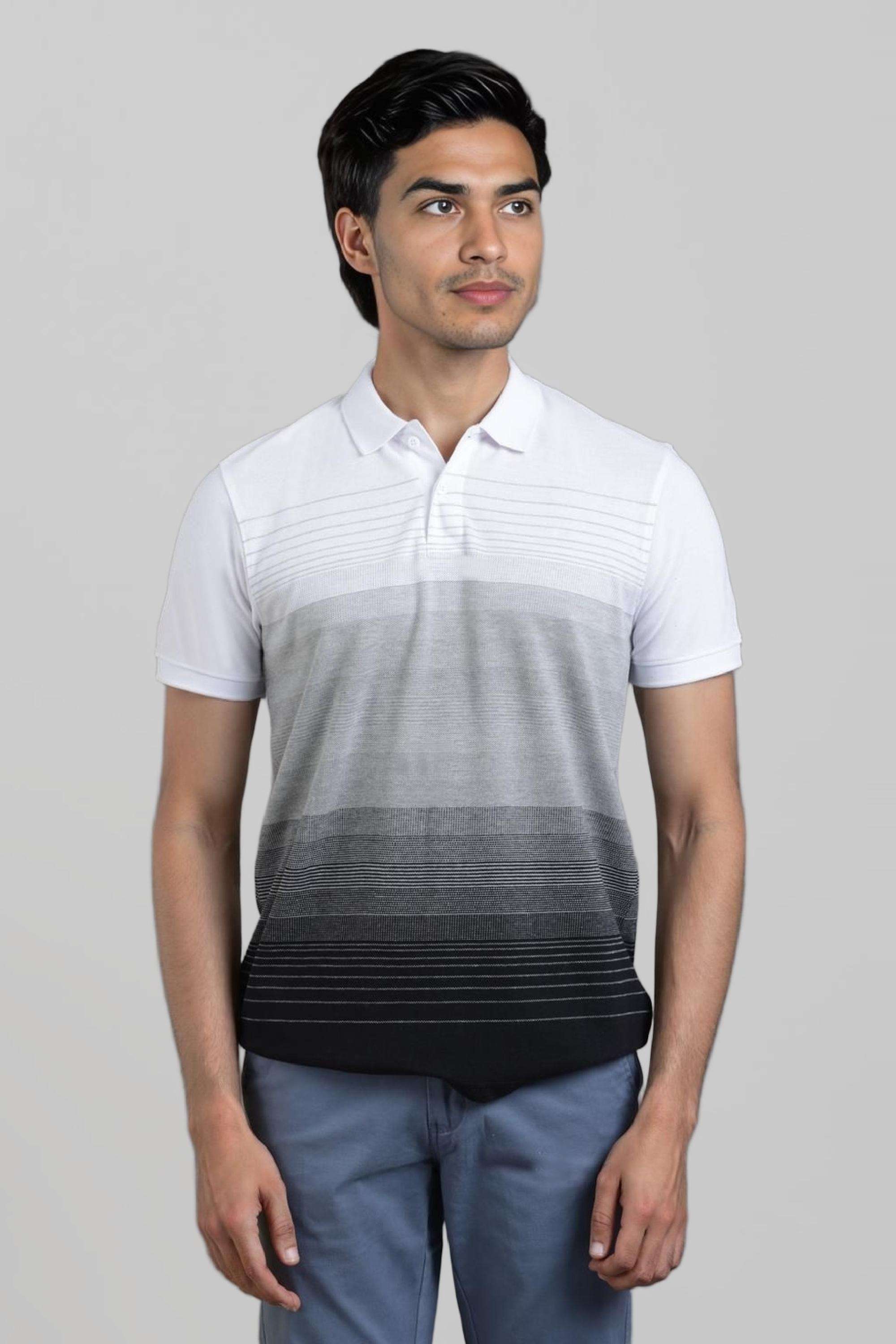 Blended-Fabric-Regular-Fit-Men-T-Shirt