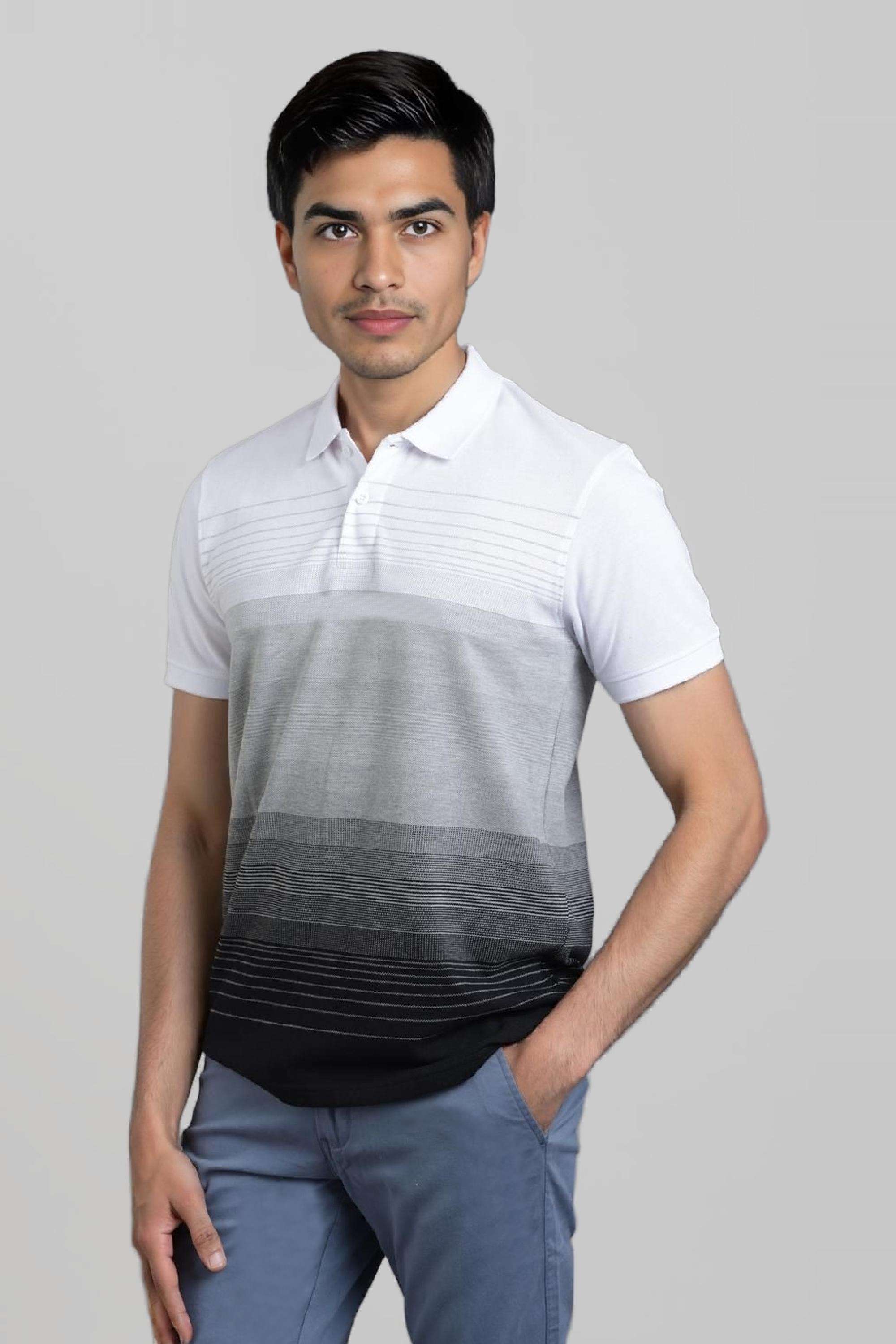 Blended-Fabric-Regular-Fit-Men-T-Shirt