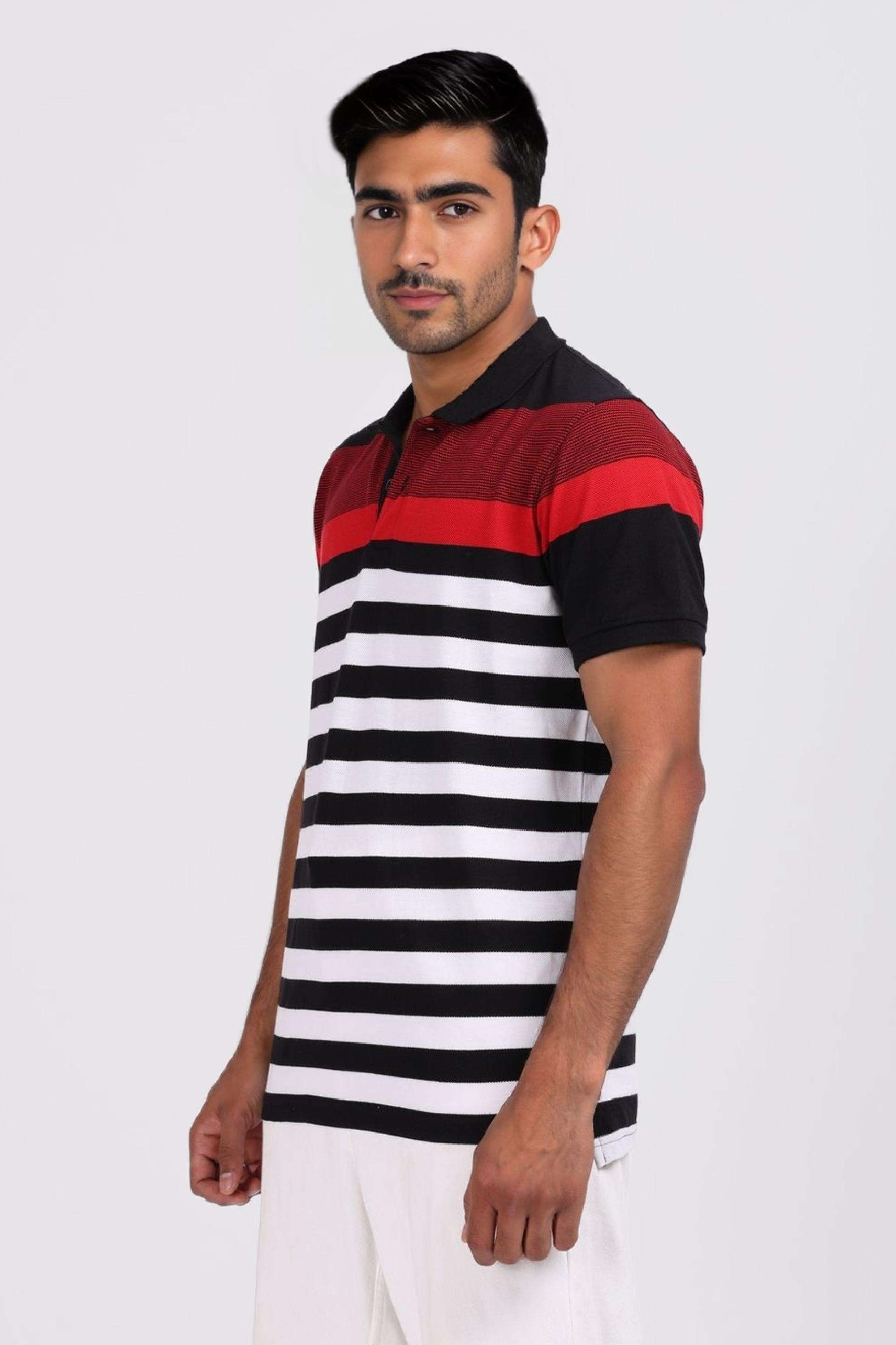 Blended-Fabric-Regular-Fit-Men-T-Shirt