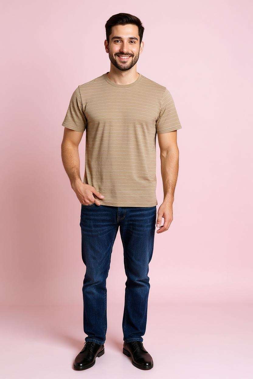Stripes-Cotton-Round-Neck-Men-s-T-Shirt