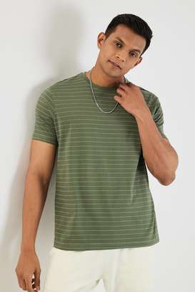 Solid-Cotton-Round-Neck-Men-s-T-Shirt