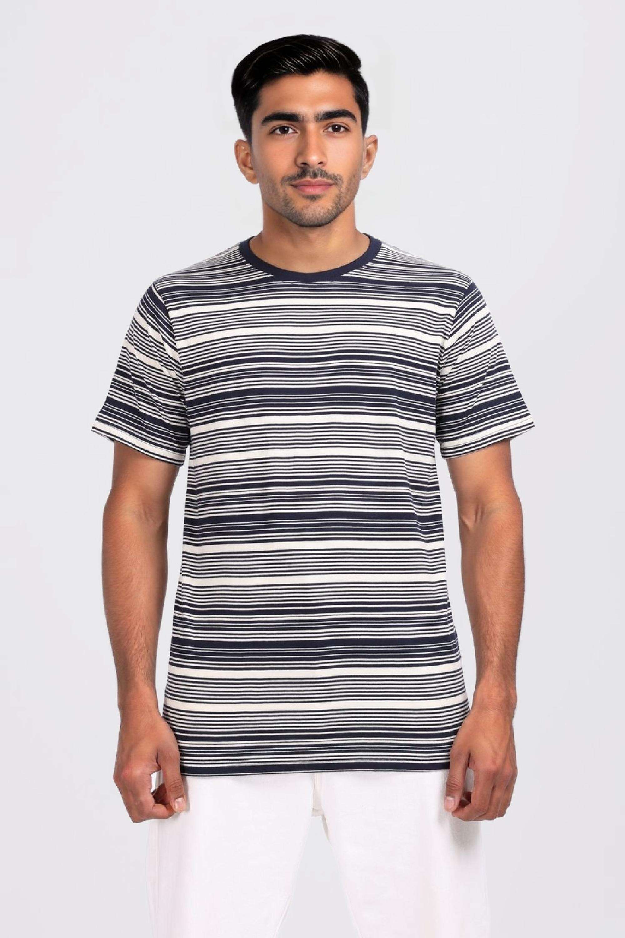 Blended-Fabric-Regular-Fit-Men-T-Shirt