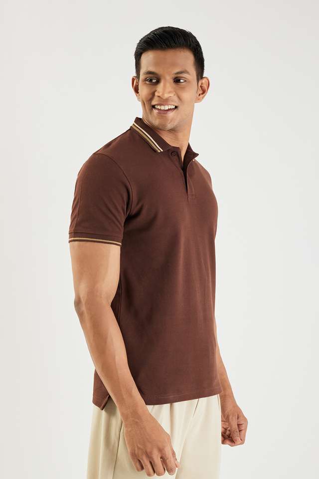 Solid-Cotton-Polo-Men-s-T-Shirt