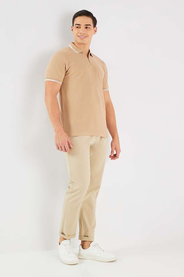 Solid-Cotton-Polo-Men-s-T-Shirt