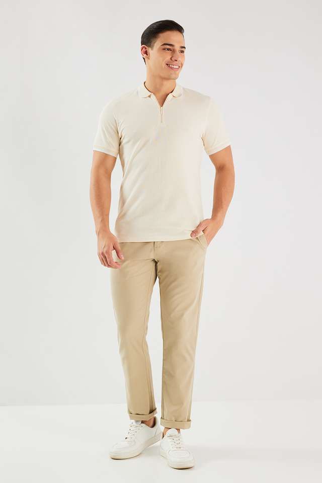 Solid-Cotton-Polo-Men-s-T-Shirt