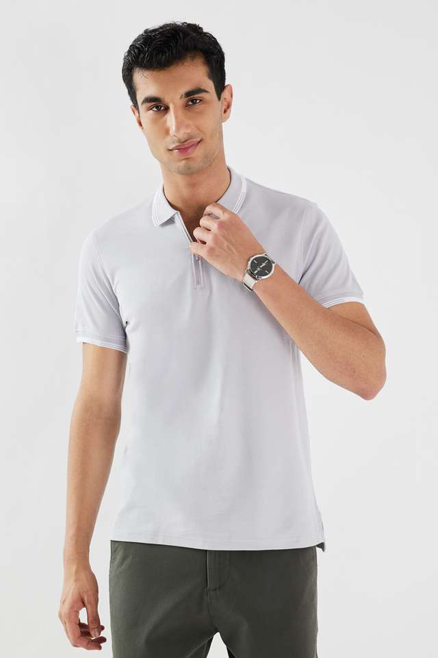 Solid-Cotton-Polo-Men-s-T-Shirt