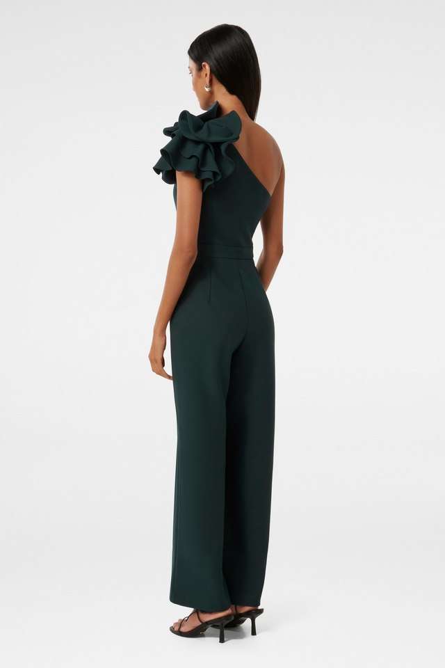 Solid-Sleeveless-Blended-Fabric-Women-s-Full-Length-Jumpsuit