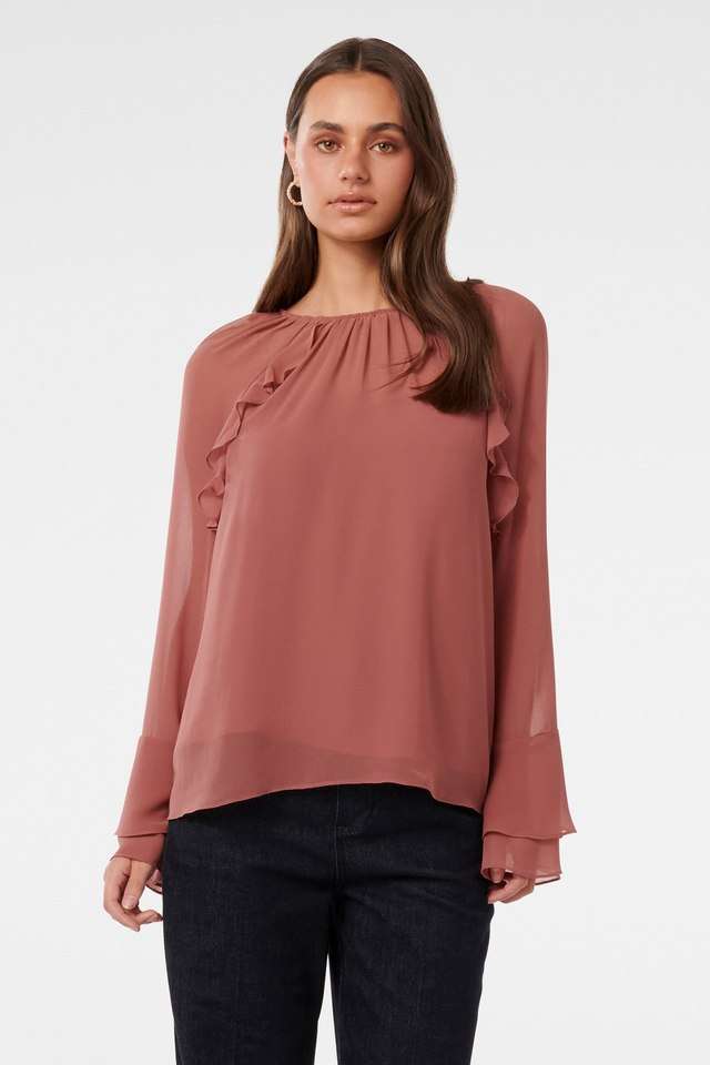 Solid-Polyester-Casual-Wear-Women-s-Blouse