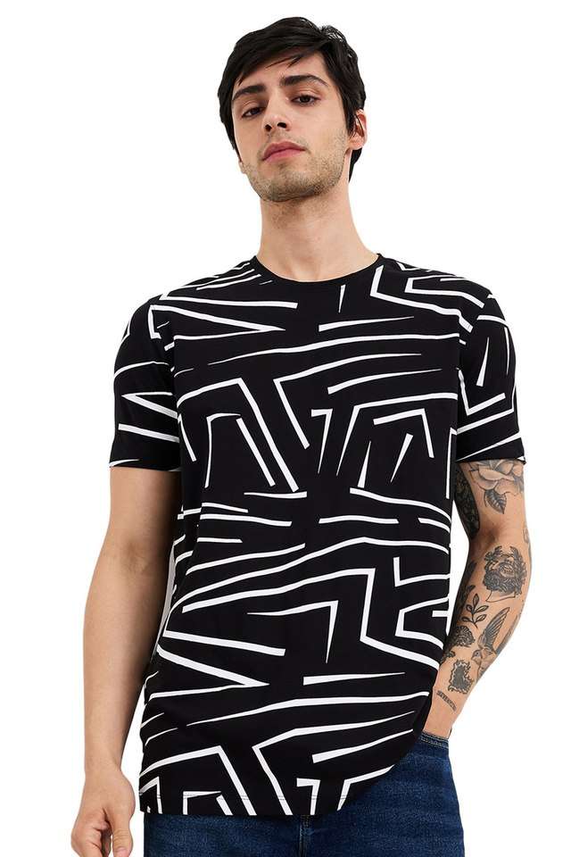 Printed-Cotton-Round-Neck-Men-s-T-Shirt