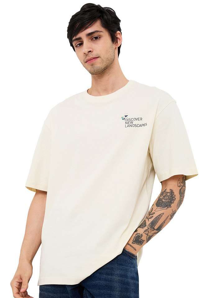 Solid-Cotton-Round-Neck-Men-s-T-Shirt