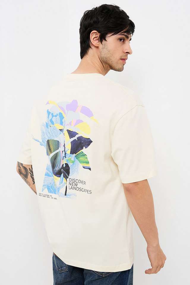 Solid-Cotton-Round-Neck-Men-s-T-Shirt