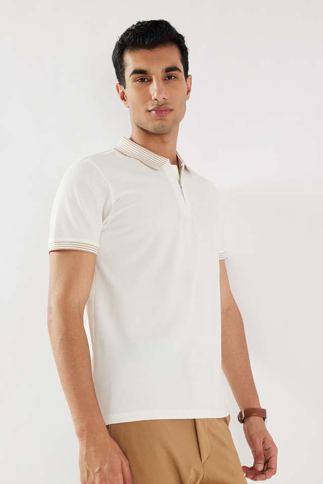 Solid-Cotton-Polo-Men-s-T-Shirt