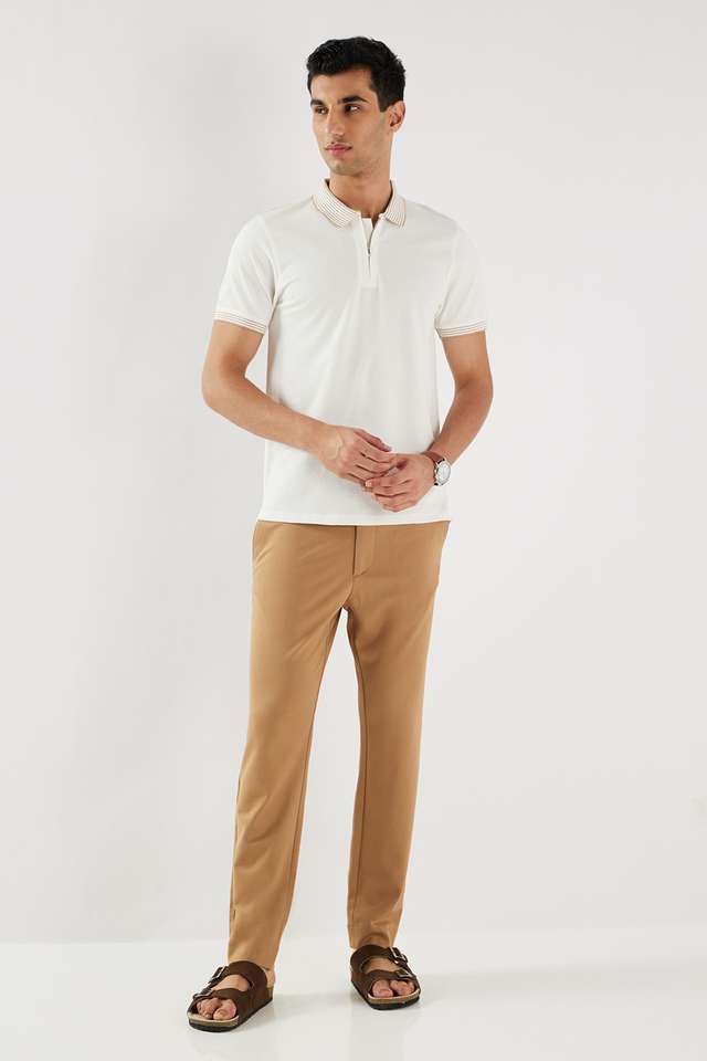 Solid-Cotton-Polo-Men-s-T-Shirt